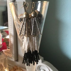 Dangly colorblock earrings!!